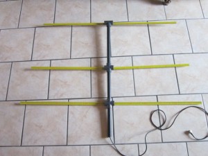 Antenne yagi portable montée