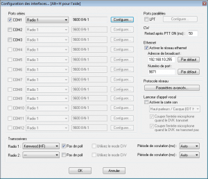 Pamatrage Wintest des interfaces pour les Kenwood