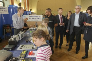 inauguration d'un jardin pédagogique