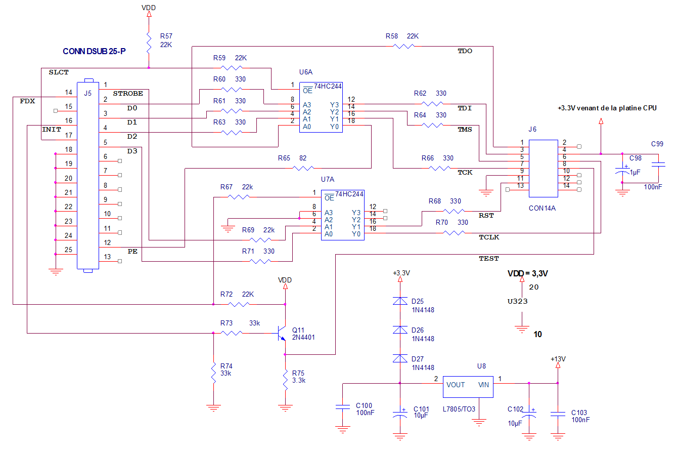 Fig.5 Programmateur du MSP430.